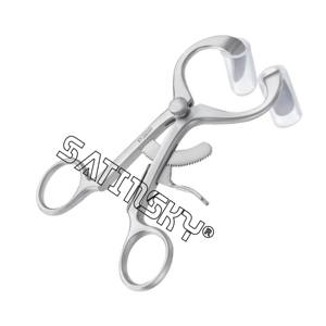 13.5CM Manual Surgical Instruments Stainless Steel <b>Mouth</b> <b>Gag</b> Tongue Depressor Manufactured With AISI 420 - Product Image 6