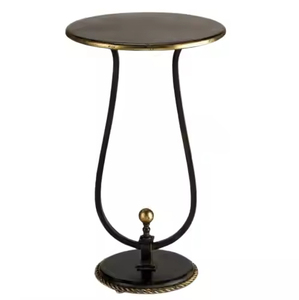 Mesa auxiliar de sofá de estilo industrial, muebles de sala de estar, mesa de diseñador de café, sofá contemporáneo, mesa auxiliar de Metal - Product Image 5