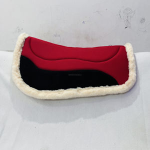Tapis de selle western en maille avec doublure en fourrure respirante |   Tapis de selle western en maille avec doublure en fourrure douce et design absorbant les chocs - Product Image 6
