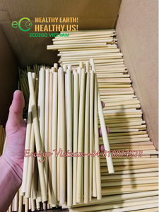 เป็นมิตรกับสิ่งแวดล้อมหลอดไม้ไผ่/ฝาไม้ไผ่และหลอดสำหรับใช้เครื่องดื่มเครื่องดื่มที่บ้าน, โรงแรม,... ผลิตในประเทศเวียดนาม - Product Image 2