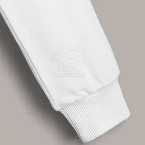 Top corto de invierno personalizado más vendido con capucha para mujer, ropa de calle informal de algodón y poliéster con cuello forrado con logotipo frontal - Product Image 6