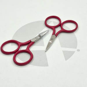 Tijeras de Bordado Cortas con Mango Marrón, Acero Inoxidable, Herramienta de Precisión para Cortar Hilo de Coser - Product Image 3