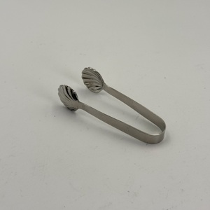 Glossy Silver Polished Stainless Steel Grilling Tongs Creative Custom Shaped Food <b>Clip</b> Bread Sandwiches Salad Kitchen Steak <b>Clip</b> - Product Image 1