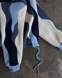 Sweat à capuche noir brodé d'hiver pour homme coupe régulière coton sur mesure de haute qualité entièrement personnalisable - Product Image 6