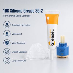 จาระบีซิลิโคนเกรดอาหาร 10G กันน้ำ สำหรับวาล์วเซรามิก ก๊อกน้ำ - Product Image 3