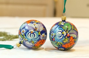 Adorno Colgante de Flor Estrella para Decoración de Fiesta de Navidad, Adornos Colgantes Decorativos a Bajo Precio por Exportador de India - Product Image 5