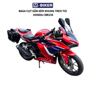 แร็คท้ายรถมอเตอร์ไซค์อะลูมิเนียมแบบสั้นสำหรับ CBR150 สำหรับติดตั้งกระเป๋าข้าง - Product Image 5