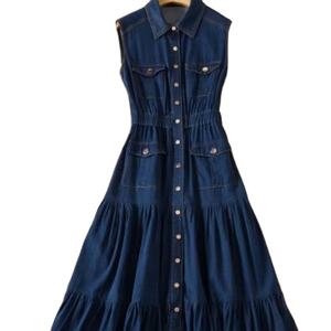 Vestido de mezclilla para mujer de informal a elegante, moderno y cómodo, monos infinitos, cómodos, de calidad premium - Product Image 1