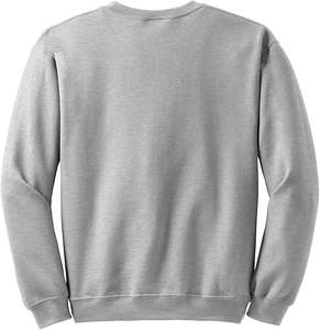Custom Men's <b>Crewneck</b> Sweatshirt for Winter Loose Fit Polyester Cotton Screen Printing & Embroidery Included - Product Image 2
