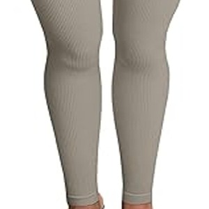 Leggings pleine longueur pour femmes avec impression personnalisée de meilleur design Polyester léger téléchargé par sublimation Robe de sport - Product Image 3