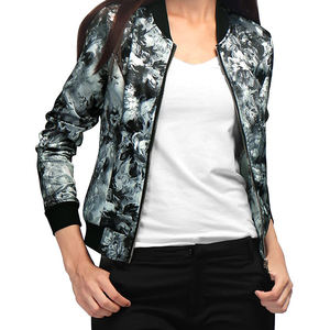 La última chaqueta bomber de invierno Premium para mujer, nuevo estilo, logotipo personalizado, rompevientos, chaquetas de invierno, abrigos para mujer - Product Image 1