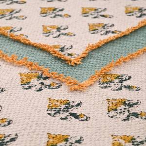 Tapis en coton tissé à la main 6x15 pieds Designer Dhurries Hand Block Print Pattern Tapis 100% Tapis faits à la main pour la décoration de la maison - Product Image 1