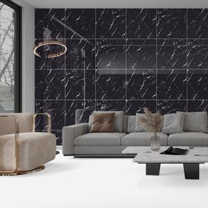 อุตสาหกรรมกระเบื้องพอร์ซเลนอินเดียโซลูชั่น60x60ซม. ที่ไม่ตรงกันกระเบื้องผนังพอร์ซเลนผิวหินอ่อนที่ดูทันสมัย - Product Image 1