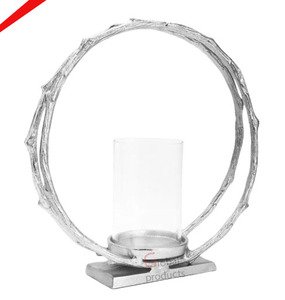 Tarro de vela redondo con tapa de cera Olla de cera de latón - Product Image 2