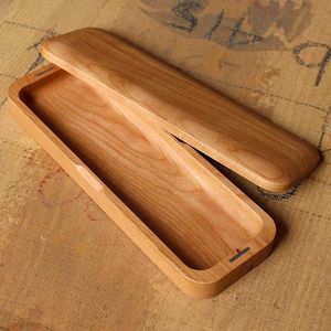 PRODUIT BAMBOU FAIT MAIN Ensemble de stylos cadeau de haute qualité Logo gravé personnalisé Stylo en bois avec boîte en bois - Product Image 3