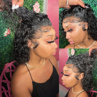 Perruques de Cheveux Humains Bouclés 13x4 Lace Front pour Femmes Noires – Perruque Frontale Bouclée HD 13x6 à Prix Usine avec Baby Hair