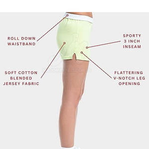 กางเกงเชียร์ลีดเดอร์สำหรับผู้หญิง ผลิตจากวัสดุระบายอากาศได้ดี ออกแบบมาเพื่อการเคลื่อนไหวที่กระฉับกระเฉง - Product Image 5