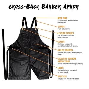 Hot Selling Genuine <b>Leather</b> Quick Dry Custom Make Competitive Price Unique Design Customized <b>Leather</b> <b>Apron</b> - Product Image 6