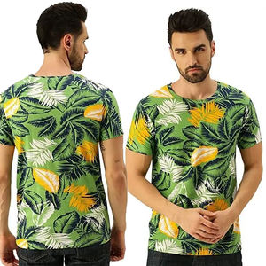 Nouveaux T-shirts imprimés par sublimation T-shirts pour hommes Chemise imprimée personnalisée T-shirts en coton polyester avec logo d'impression pour hommes - Product Image 6