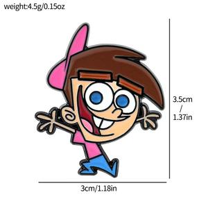 Distintivo del Personaggio Anime all'Ingrosso dal Produttore, Divertente Badge in Metallo Cartoon, Accetta Personalizzazione, Spilla in Smalto Morbido - Product Image 5