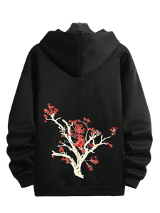 Alta calidad por encargo Casual manga larga con capucha pulóver algodón polar Sudadera con capucha hombres - Product Image 2