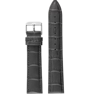 Bracelet de montre intelligent unisexe en cuir de luxe marron 1306 D avec boucle en acier inoxydable, souple et réglable, pièces de montre - Product Image 1