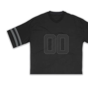 Ropa de calle personalizada Retro Boxy, camiseta de fútbol al por mayor, precio barato, proveedor directo de fábrica, ropa deportiva, camiseta de fútbol - Product Image 2