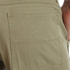 Pantalon cargo décontracté en coton léger et respirant de haute qualité pour homme, taille mi-haute, plissé devant, fermeture éclair, pantalon de survêtement d'hiver - Product Image 6