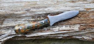 Cuchillo de cocina antideslizante con mango de madera, abrebotellas de acero damasco de calidad superior, con logotipo personalizado - Product Image 5