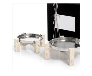 Support de support de gâteau en métal classique pour plateau de pâtisserie de table plateau de pâtisserie friandises sucrées et décor de Table à manger - Product Image 5