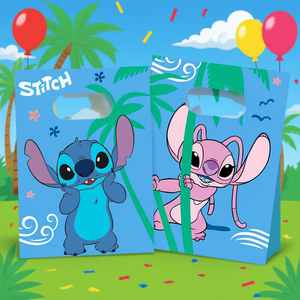 Sacs cadeaux Stitch pour fêtes, 16x22 cm, 4 pièces, emballage cadeau pour célébrations - Product Image 3