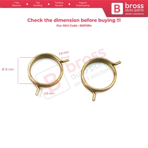 BDP584 2 Pieces Contact Ignition Lock Cylinder <b>Spring</b> for - Product Image 5