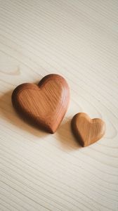 Handmade Natural Olive <b>Wood</b> Love <b>Heart</b> Polished Customizable Tabletop Gift - Product Image 4