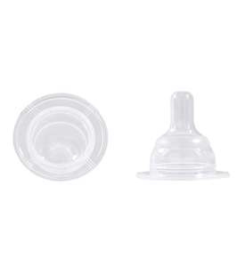 Tétine en silicone anti-coliques de qualité supérieure, anti-fuite, pour nouveau-nés, sensation naturelle, tétine pour bébé - Product Image 1