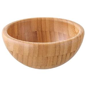 Nouveauté Bol en bois de manguier avec fini naturel Plat de service à salade Table à manger Plateau décoratif Ustensiles de cuisine Produit Bol - Product Image 1