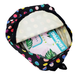 Mochila escolar de poliéster impermeable de alta calidad, mochila Unisex para estudiante de secundaria, malla con cremallera, compartimento antirrobo para ordenador portátil - Product Image 6