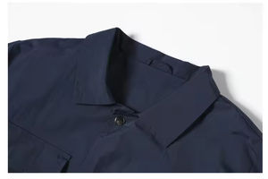 Chaqueta cortavientos impermeable de costura duradera personalizable transpirable de alta calidad OEM chaqueta acolchada de lluvia para exteriores de tela - Product Image 4