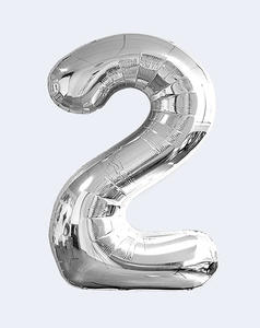 Globo de Helio con Número 8 en Papel Plateado con Letras Gruesas para Decoraciones de Cumpleaños, Graduación, Regreso a Clases, Halloween - Fiesta de Amor - Product Image 5