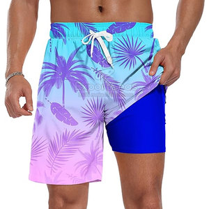 Pantalones cortos de playa de tamaño adulto para hombre, pantalones cortos de playa de secado rápido hechos a medida - Product Image 1