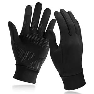 Guantes de ciclismo cálidos resistentes al agua para adultos, guantes de ciclismo deportivos de lana de invierno con logotipo personalizado - Product Image 3