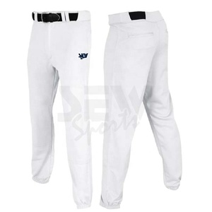 Nouveau style de pantalons de baseball longs de sport à sublimation vierge personnalisé OEM pour hommes pantalons de baseball pour jeunes et ensemble pantalon de baseball uni - Product Image 1