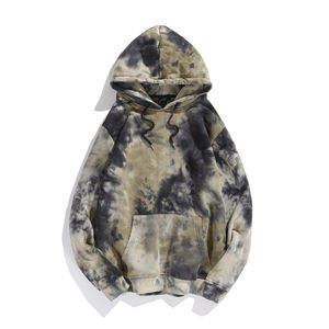 Sudadera con Capucha Personalizada con Diseño Tie Dye, Impresión Digital, Transpirable, Unisex, 100% Algodón, Talla Grande con Cordón para Invierno - Product Image 3