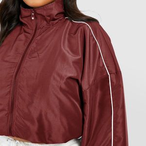 Chaquetas Cortavientos de Piel de Oveja para Mujer, con Logotipo Personalizado al por Mayor, de Alta Calidad, Impermeables y Transpirables, MOQ Bajo - Product Image 6