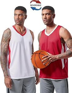 Maillot de basketball personnalisé pour hommes, coupe décontractée, vente en gros, haute qualité, respirant, séchage rapide, design réversible pour adultes - Product Image 3