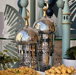 Décoration sur le thème islamique de style simple Eid embellissements Bougie de l'Aïd Chandelier islamique de manufactures et de fournitures - Product Image 5