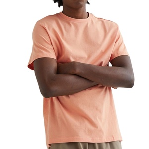 Camiseta de algodón elástico liso, camisetas de algodón pesado 2022, Camiseta de algodón con etiqueta personalizada, camisetas de algodón Supima - Product Image 1