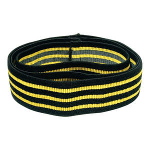 Unisex Custom High Quality Elasticated Hip Bands 10mm Thick Leather Belt with Soft Feature Extra <b>Grip</b> for Fitness <b>Weight</b> <b>Lifting</b> - Product Image 2