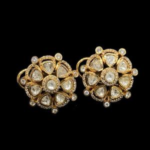 Ensemble de bijoux en argent plaqué avec pierres en zircon de luxe, boucles d'oreilles pour femmes, tendance, pour mariage et soirée, étincelles éblouissantes, cadeau de la marque - Product Image 1