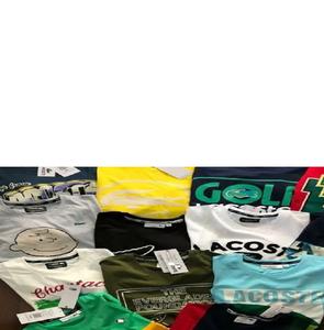 T-shirt surplus de stock de marque vêtements surplus de stock lot de vêtements Bangladesh prix bon marché vêtements de marque lot de stock - Product Image 1
