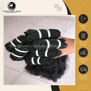 Suministro directo de fábrica Venta caliente India-Origin Raw Sin procesar Cabello de un solo donante Cutícula Alineada Paquetes Extensiones de cabello humano - Product Image 3